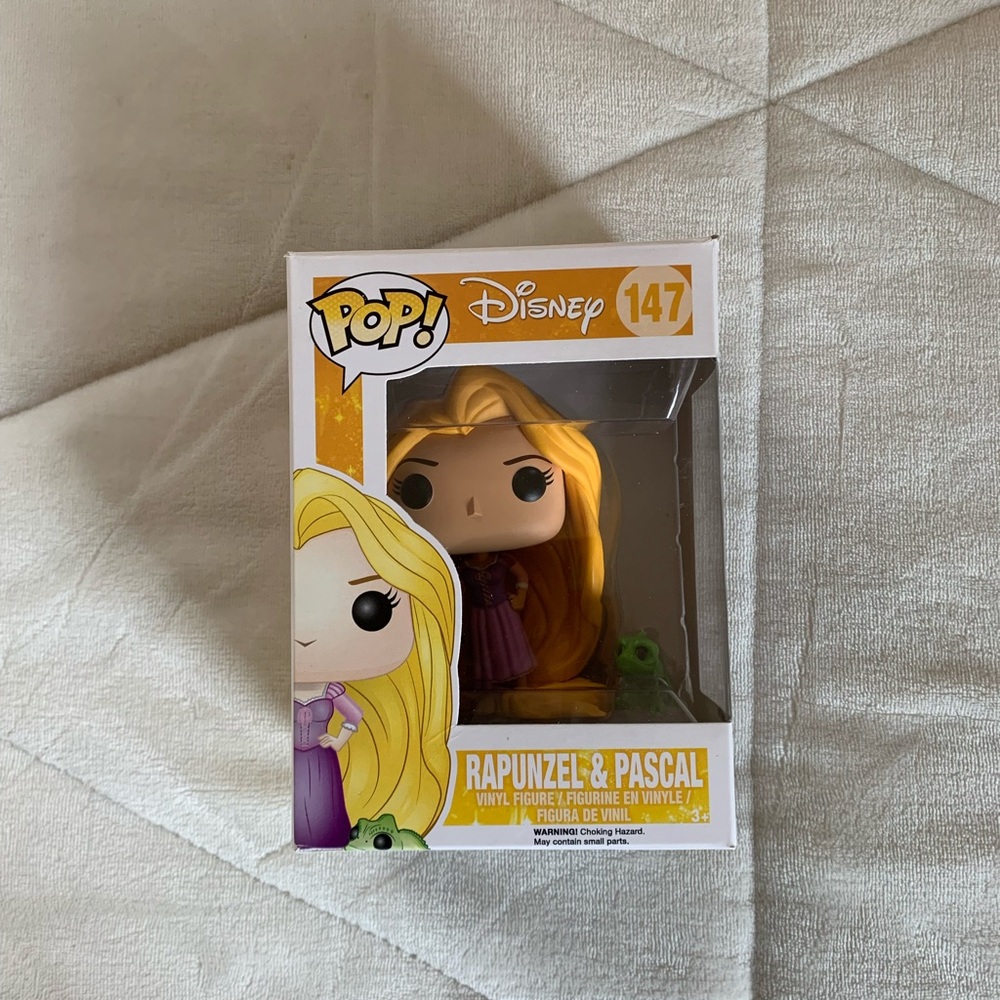 A Disney Rapunzel and Pascal POP!